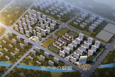 紧邻科信一中龙苑尚城套三115平带车位付房